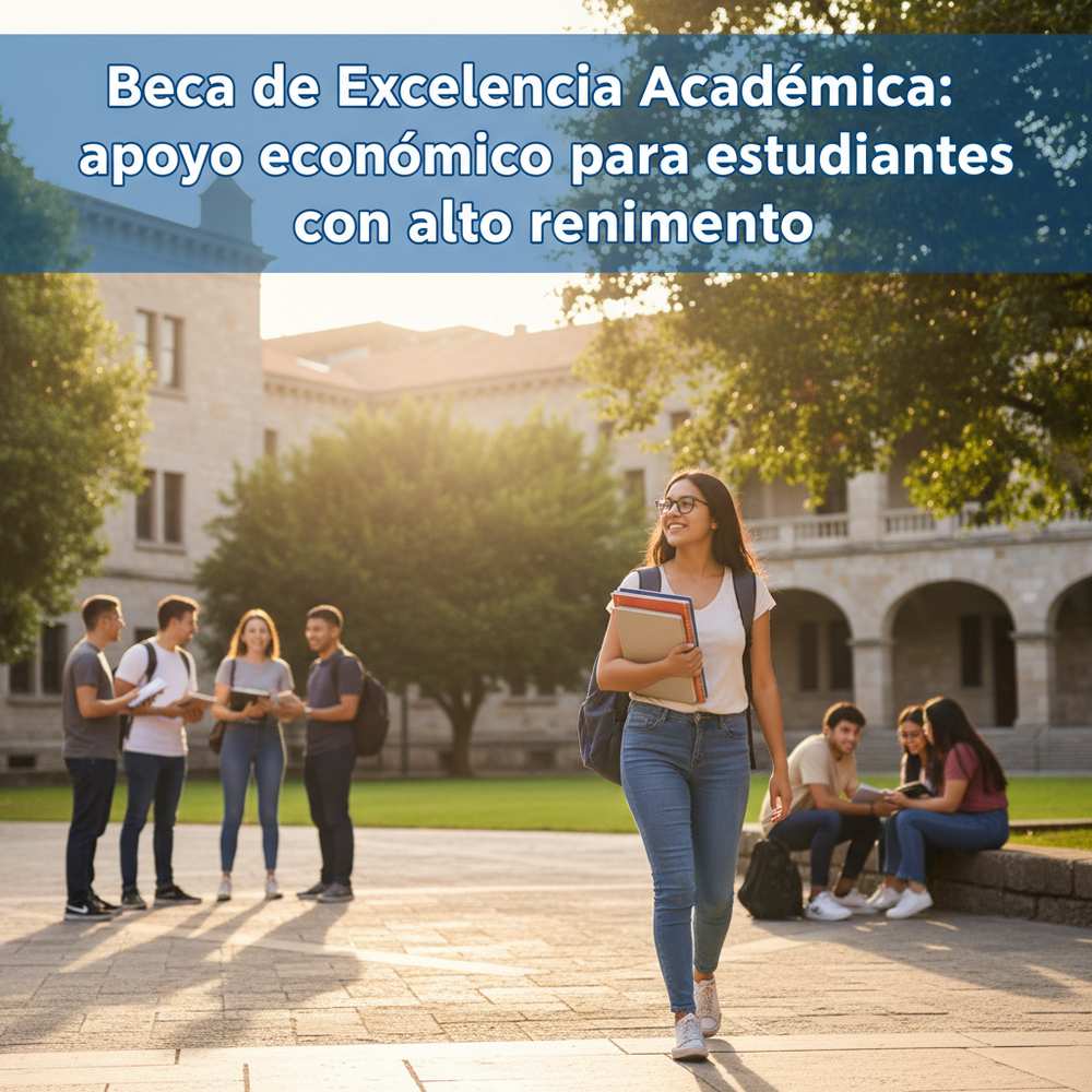 Beca de Excelencia Académica: apoyo económico para estudiantes con alto rendimiento