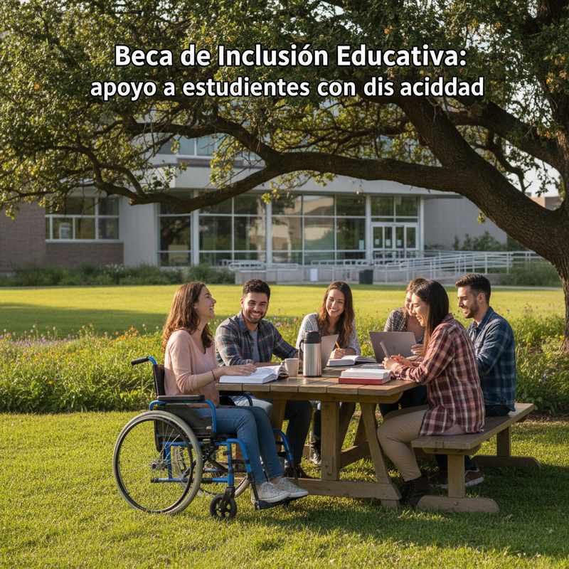 Beca de Inclusión Educativa: apoyo a estudiantes con discapacidad