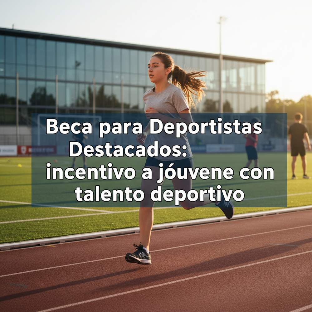 Beca para Deportistas Destacados: incentivo a jóvenes con talento deportivo