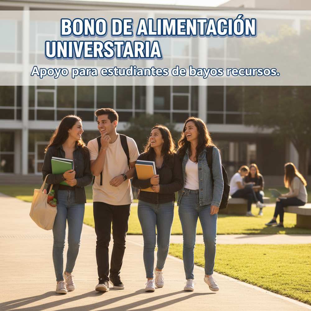 Bono de Alimentación Universitaria: apoyo para estudiantes de bajos recursos